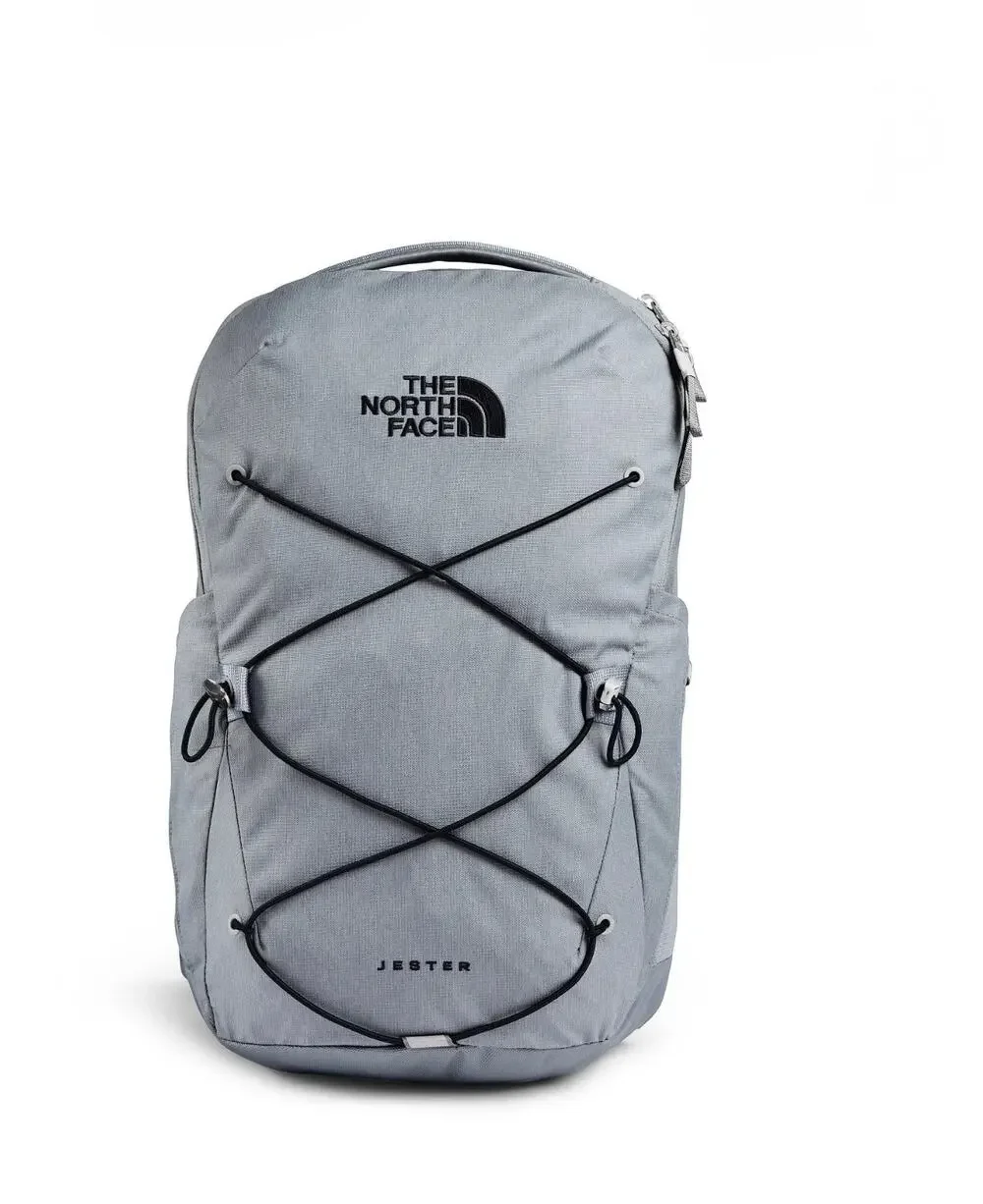 The North Face Men's Jester Laptop Backpack in Mid Gray Dark Heather